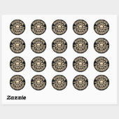 Rond Sticker Killions Kustoms petit (Feuille)