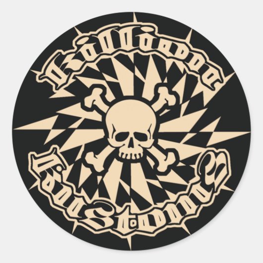Rond Sticker Killions Kustoms petit (Devant)