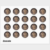 Rond Sticker King Tut (Feuille)