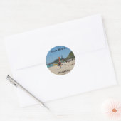 Rond Sticker Kirra Beach 3 (Enveloppe)