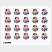 Rond Sticker Kiss Cupid (Feuille)