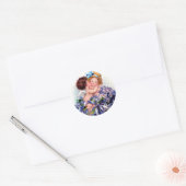 Rond Sticker Kiss Cupid (Enveloppe)