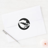 Rond Sticker Kiss of Death Round (Enveloppe)