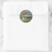 Rond Sticker Kiss Secret (Sac)