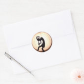 Rond Sticker Kokopelli (Enveloppe)