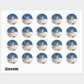 Rond Sticker - La navette spatiale 2 nous manquera (Feuille)