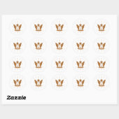 Rond Sticker Lacrosse Designs JR 2 (Feuille)