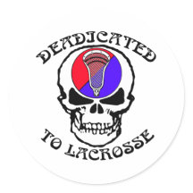 Sticker Lacrosse Parody Deadiced