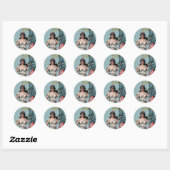 Rond Sticker Lady Liberty 1 (Feuille)