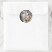 Rond Sticker "Lady of Thought" (Sac)