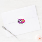 Rond Sticker Ladybug (Enveloppe)