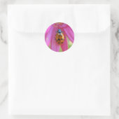 Rond Sticker Ladybug (Sac)