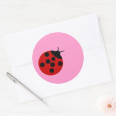 Rond Sticker Ladybug (Enveloppe)