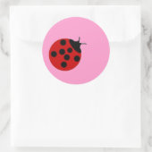 Rond Sticker Ladybug (Sac)