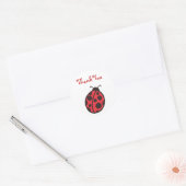 Rond Sticker Ladybug (Enveloppe)