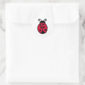 Rond Sticker Ladybug (Sac)