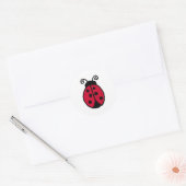 Rond Sticker Ladybug (Enveloppe)