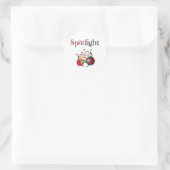 Rond Sticker Ladybug (Sac)
