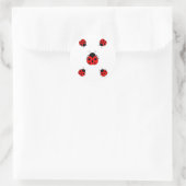 Rond Sticker Ladybugs (Sac)