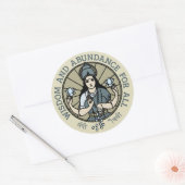 Rond Sticker Lakshmi #2 (Enveloppe)