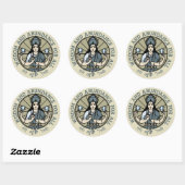 Rond Sticker Lakshmi #2 (Feuille)