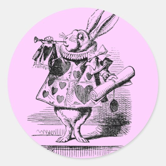 Rond Sticker lapin (Devant)