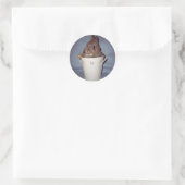 Rond Sticker lapin Bunny (Sac)
