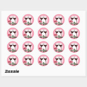 Rond Sticker L'Chaim (Feuille)