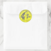 Rond Sticker LDS Libertarien (Sac)