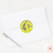 Rond Sticker LDS Libertarien (Enveloppe)