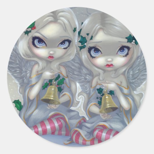 Rond Sticker "Le Holly et l'Ivy" (Devant)