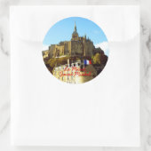 Rond Sticker Le Mont Saint Michel (Sac)