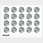 Rond Sticker LEAP (Feuille)