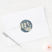 Rond Sticker LEAP (Enveloppe)