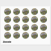 Rond Sticker Lemurs (Feuille)