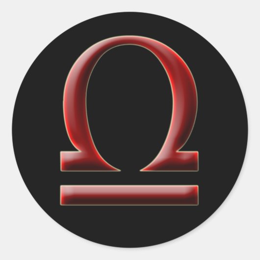 Rond Sticker Libra #2 (Devant)