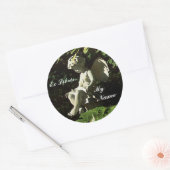 Rond Sticker Library Garden Sprite "Ex Libris" (Enveloppe)
