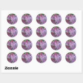 Rond Sticker Lilac (Feuille)