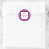 Rond Sticker Lilac Spring Rays (Sac)