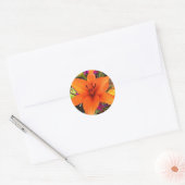 Rond Sticker Lily Tiger (Enveloppe)