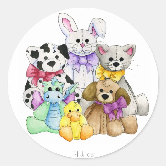 Rond Sticker Line Up (Devant)