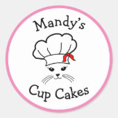 Rond Sticker Little Baker (Devant)