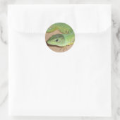Rond Sticker Lizard (Sac)