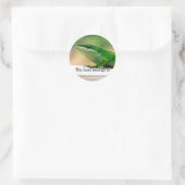 Rond Sticker Lizard Lover Anole Book (Sac)