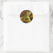 Rond Sticker Lizard Vert (Sac)