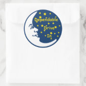 Rond Sticker Logo Disque Fiable (Sac)