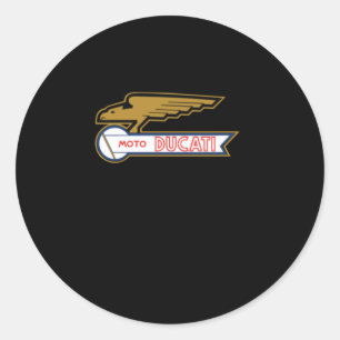 Rond Sticker Logo Ducati