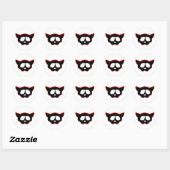 Rond Sticker Logo sportif errant (Feuille)