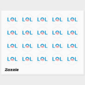 Rond Sticker LOL (Feuille)