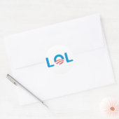 Rond Sticker LOL (Enveloppe)